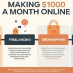 How to make $1000 in a month online